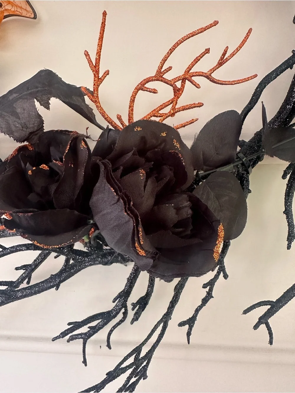 Halloween elegant wreath